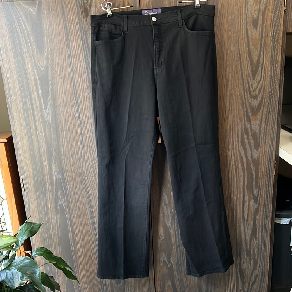 Not Your Daughter’s Jeans Black Like New Made in US Cotton 14W